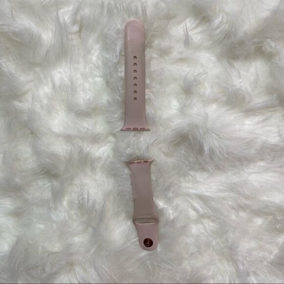 Apple Watch Light Pink Sport Band size 38mm - Picture 1 of 8